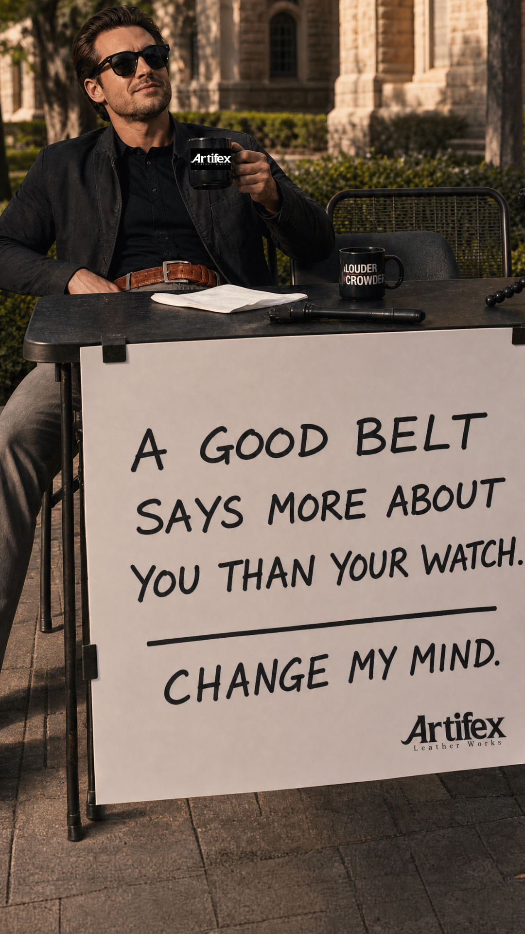 Artifex Leather Facebook ad