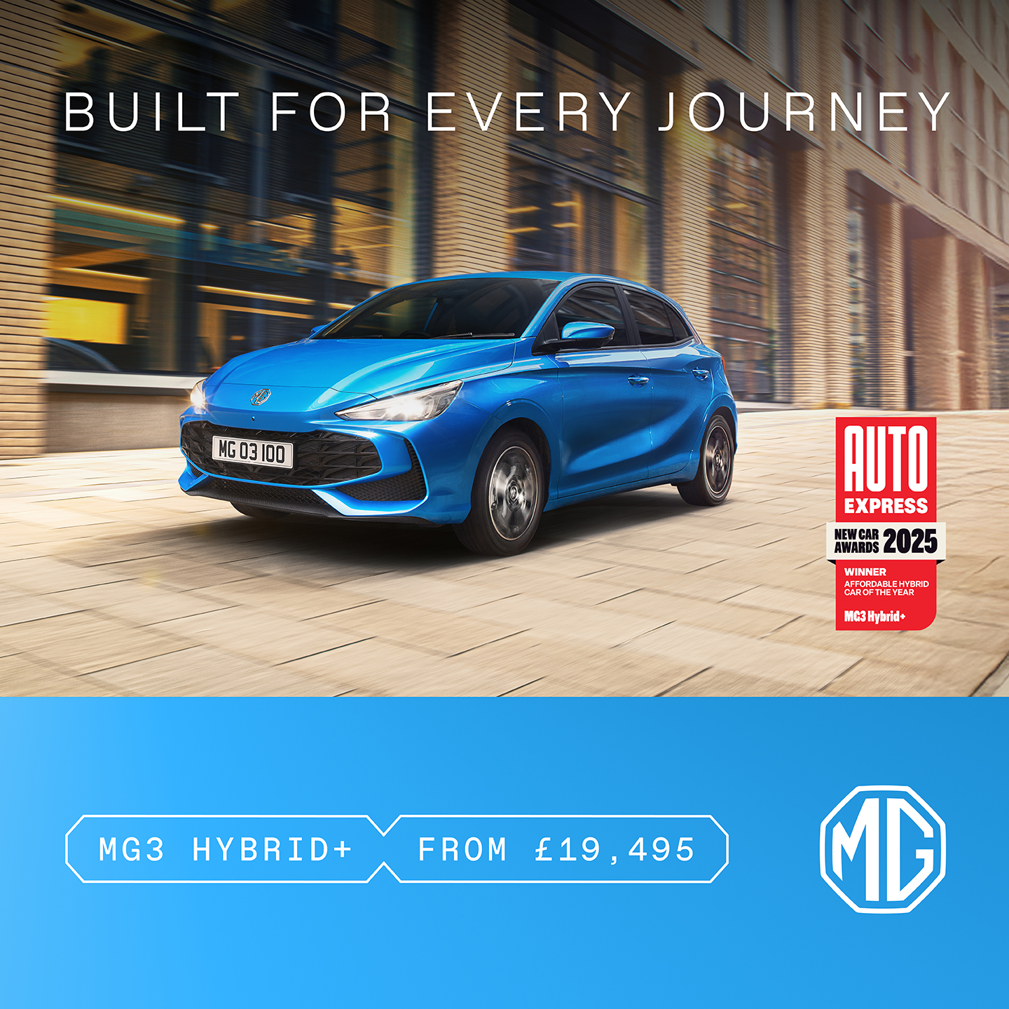 MG Motor UK Facebook ad