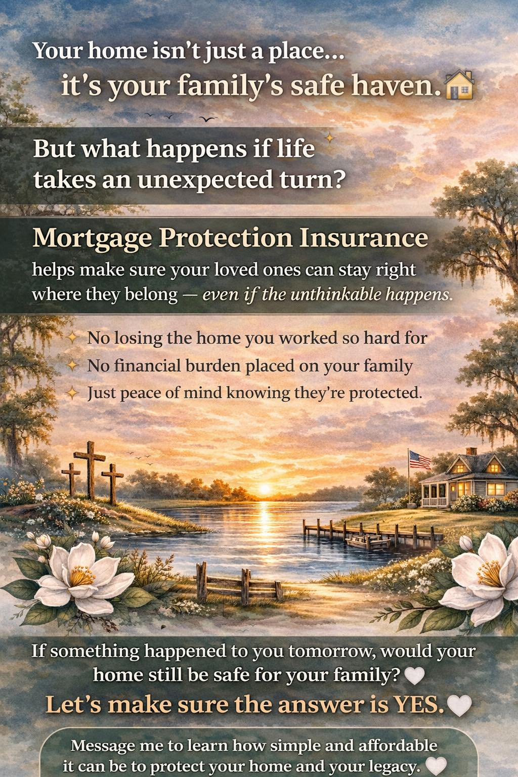 Southern Grace Insurance Group Facebook ad: Your home isn’t just a place… it’s your…