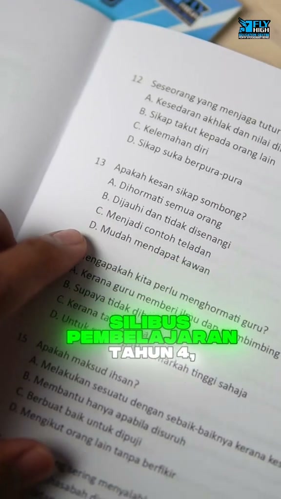 Fly High Education Centre Facebook ad: Syor Angkasawan Negara: Set Persediaan PKSK Tahun 6