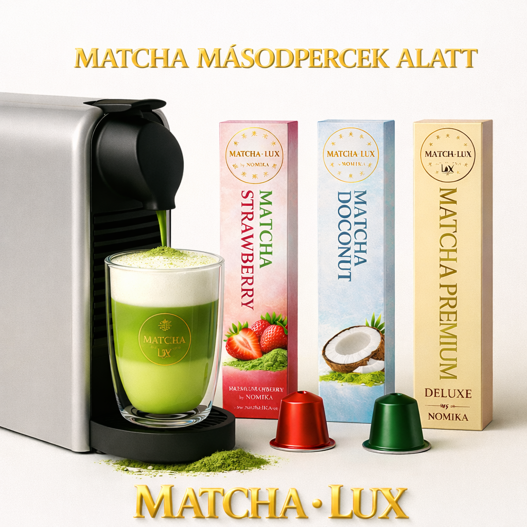 Matcha Lux - Prémium Matcha Tea Facebook ad: Matcha kapszulák