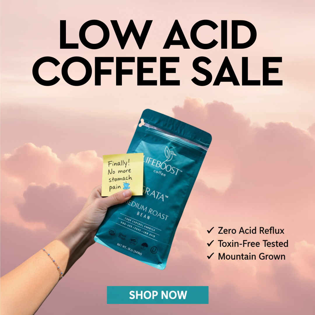 Lifeboost Coffee Facebook ad