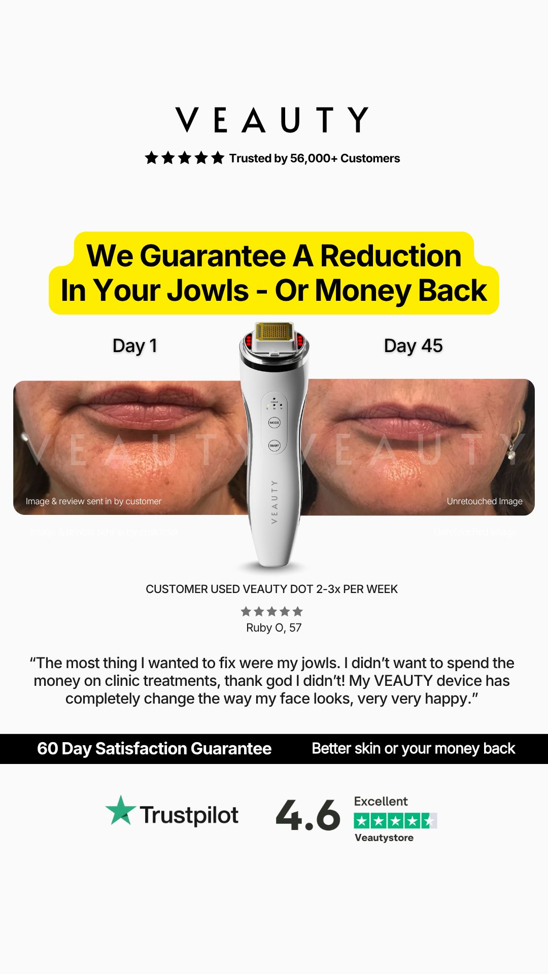 Veauty Facebook ad