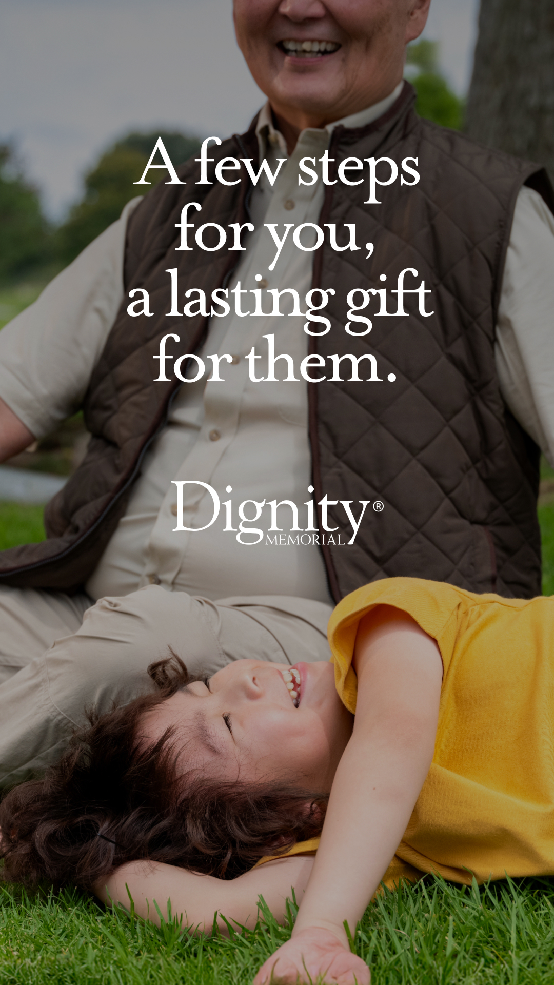 Dignity Memorial Facebook ad