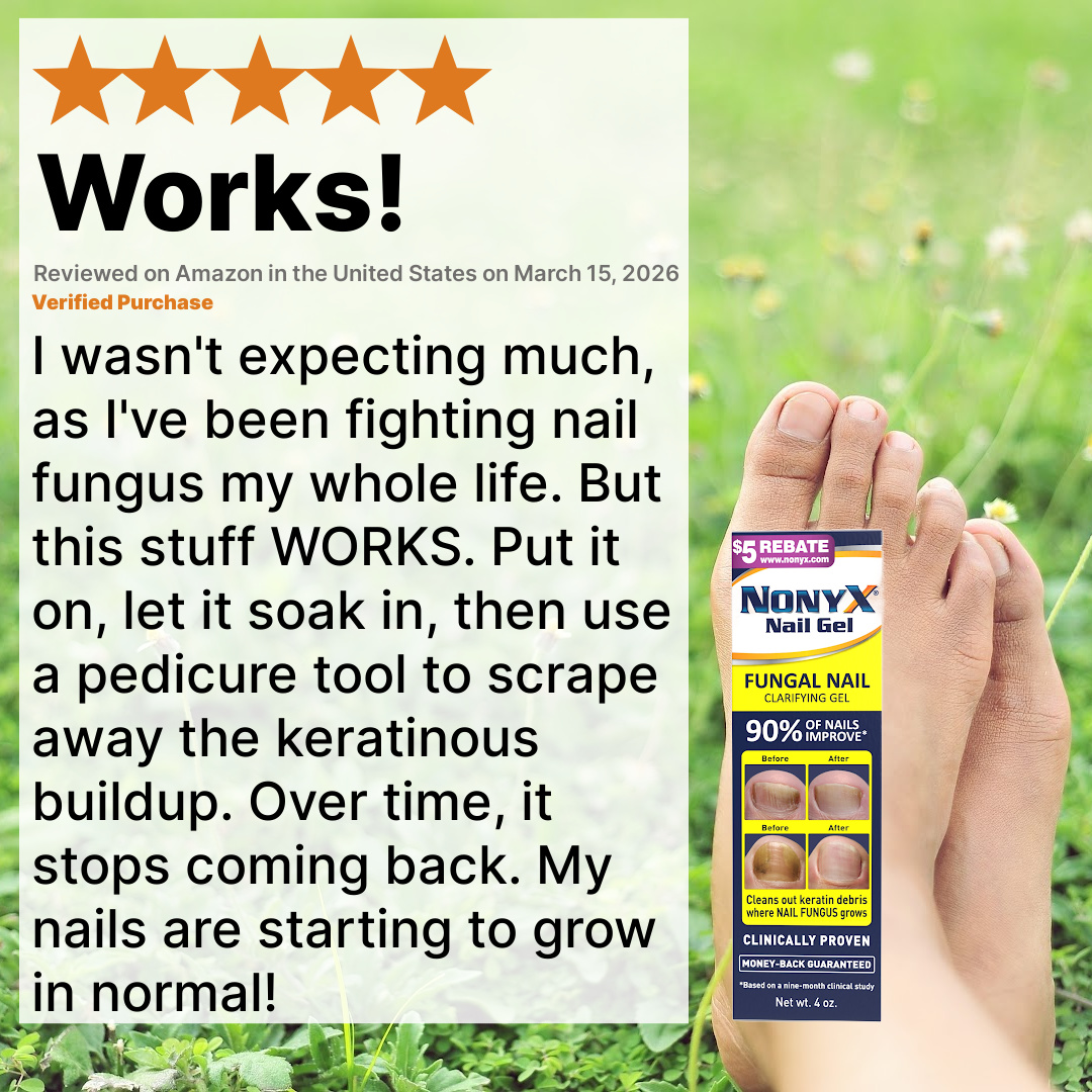 NONYX Fungal Nail Clarifying Gel Facebook ad