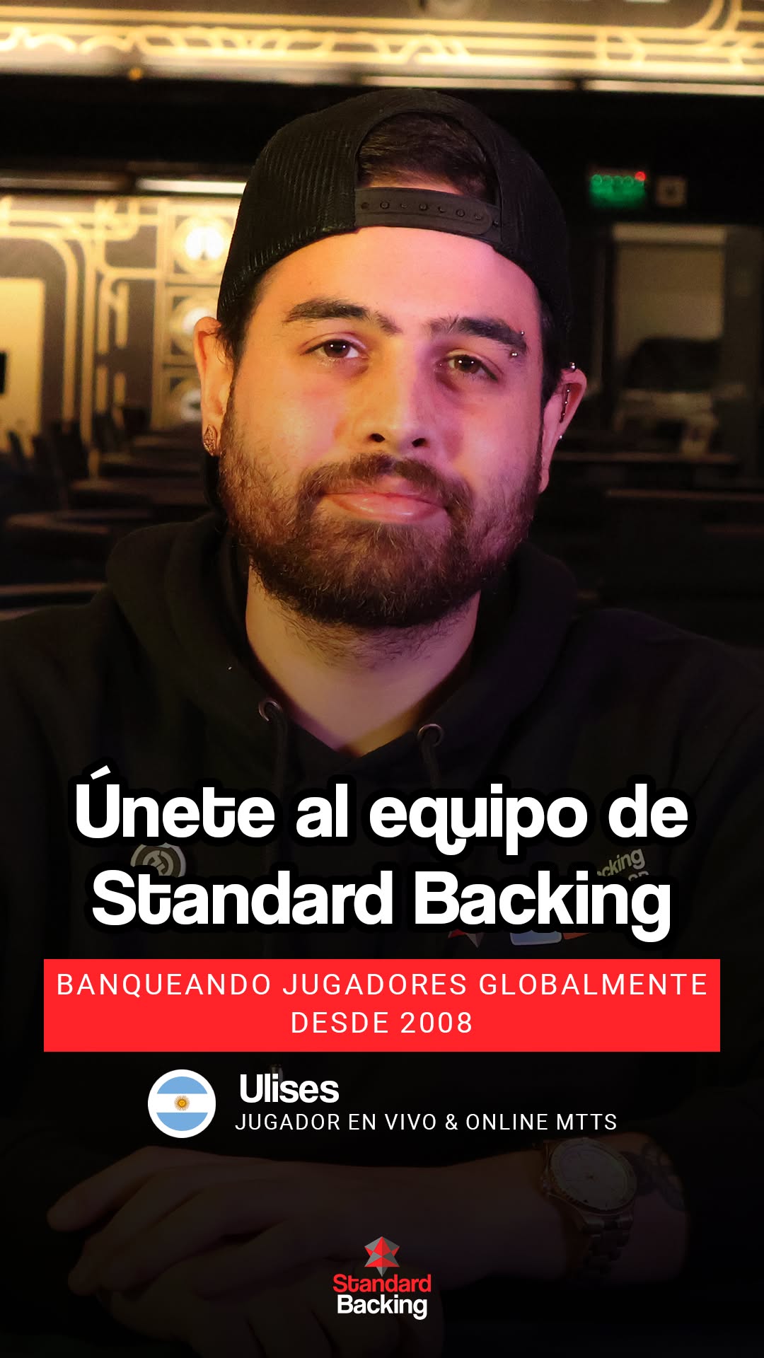 Standard Backing Team Facebook ad: El paso que falta son 3 minutos. Respuesta en menos de 24…
