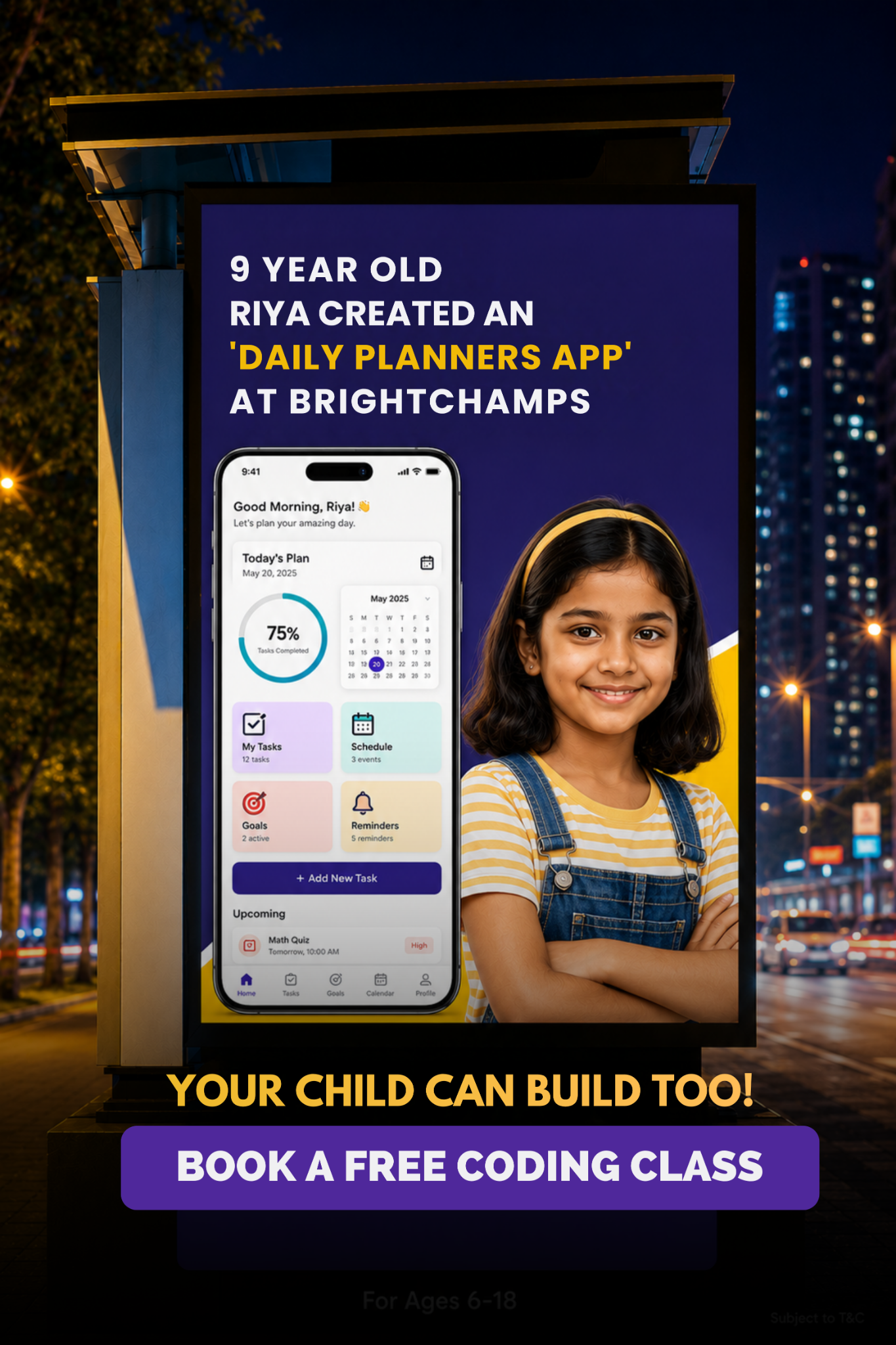 BrightCHAMPS Facebook ad