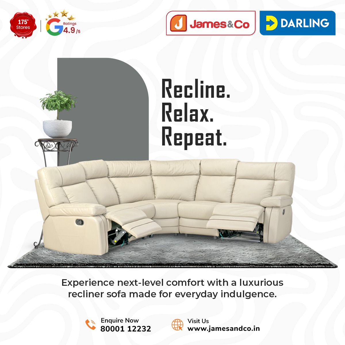 James & Co_Official Facebook ad: Welcome to the official home of style, comfort…