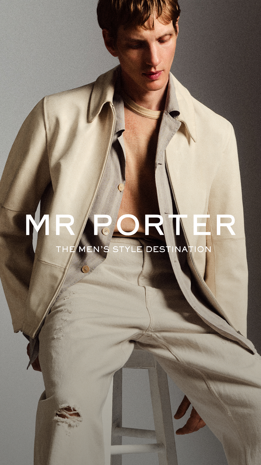 MR PORTER Facebook ad