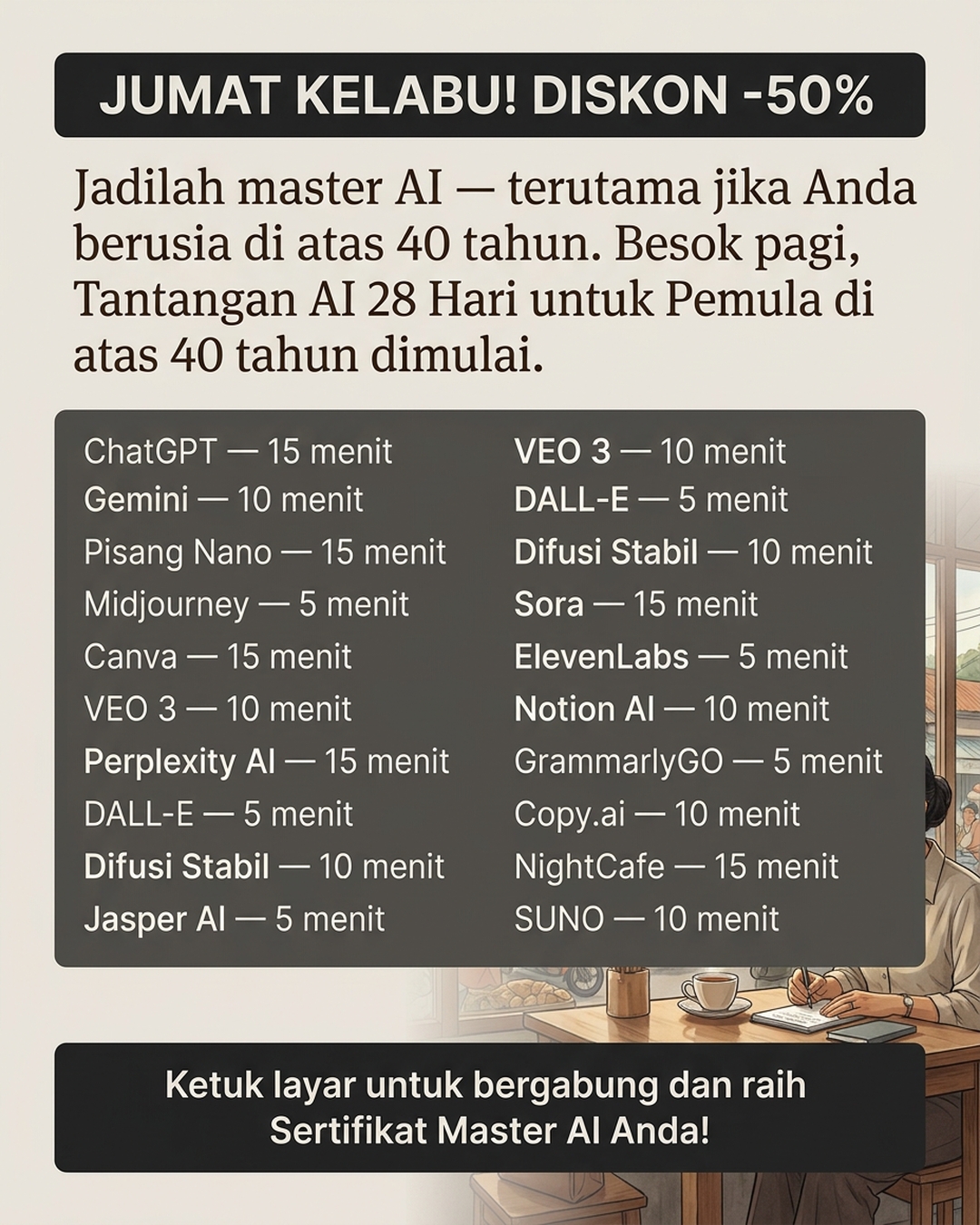 Coursiv Facebook ad