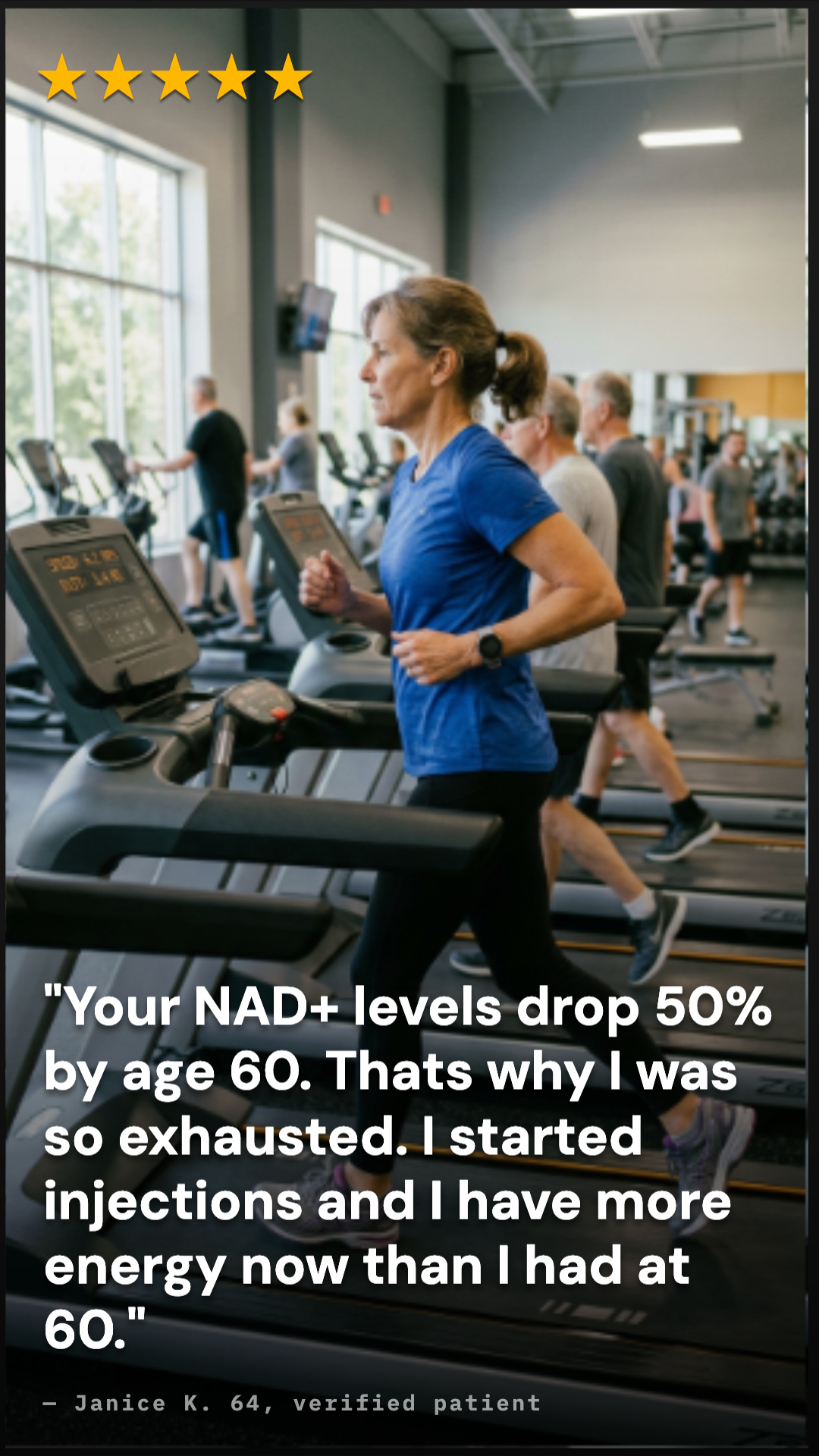 Krisy Ramires Facebook ad: Exhausted but Healthy? Check Your NAD.
