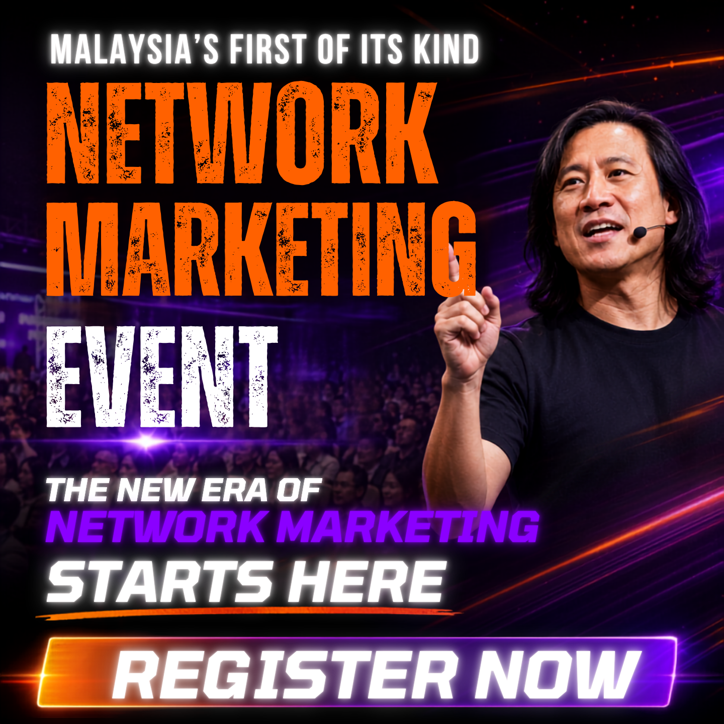 Thomas Yap - Network Marketing Coach Facebook ad: Build Your Online Recruitment Machine in 2 Days