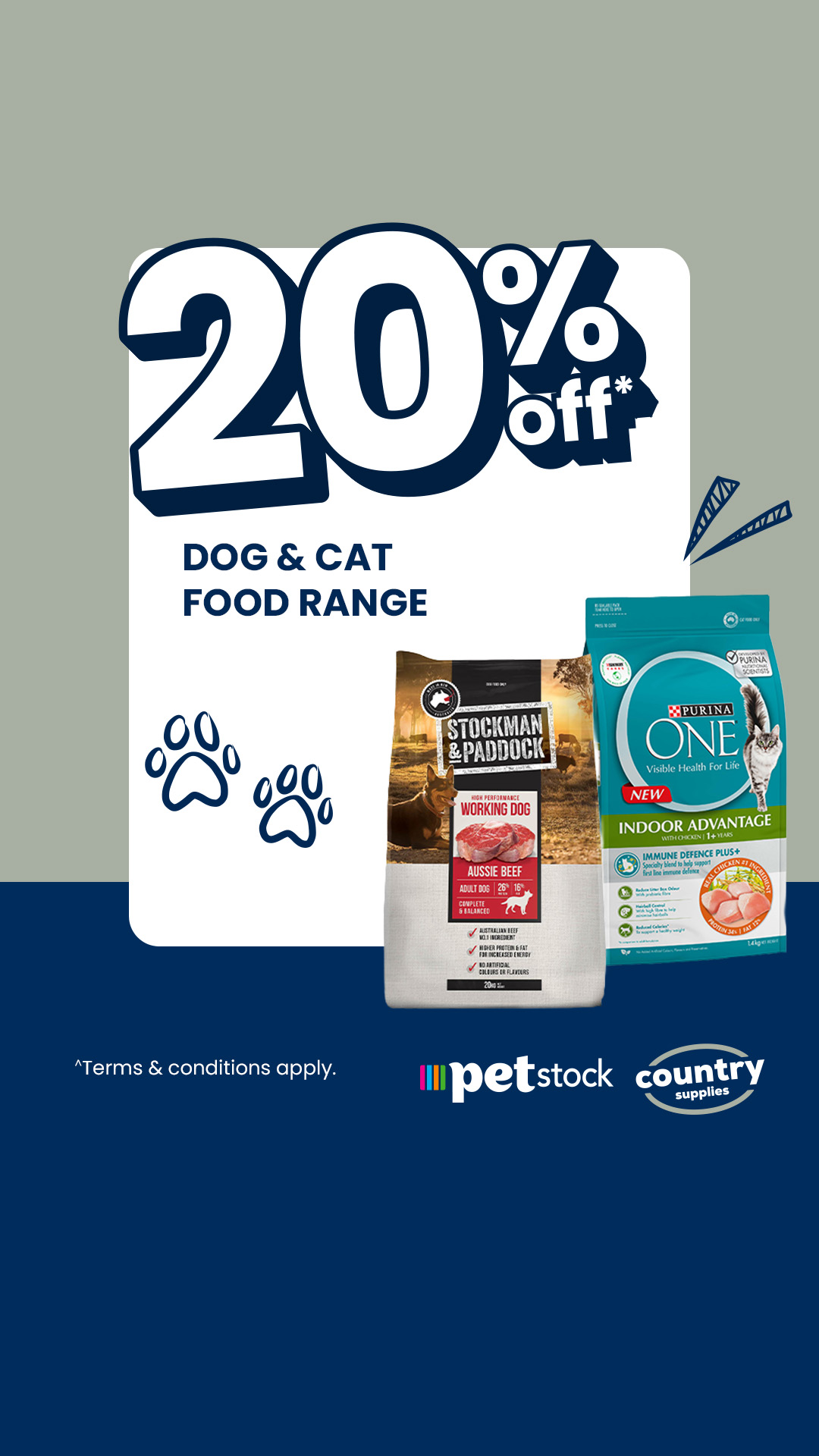 Petstock Facebook ad