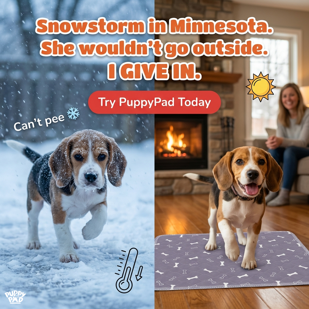 PuppyPad Facebook ad