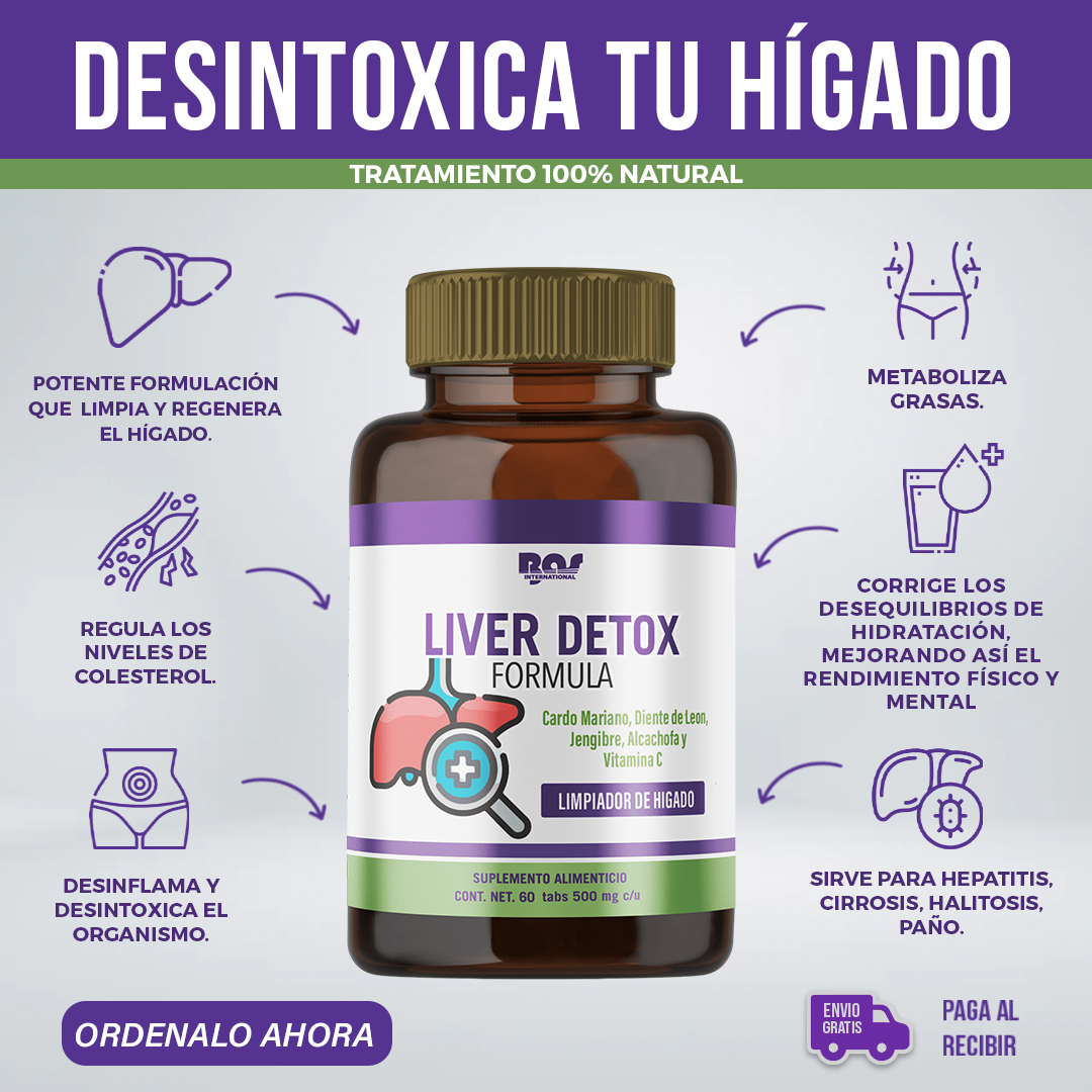 Liver Detox Guadalajara Facebook ad: Desintoxica tu Hígado y Siéntete de Maravilla.