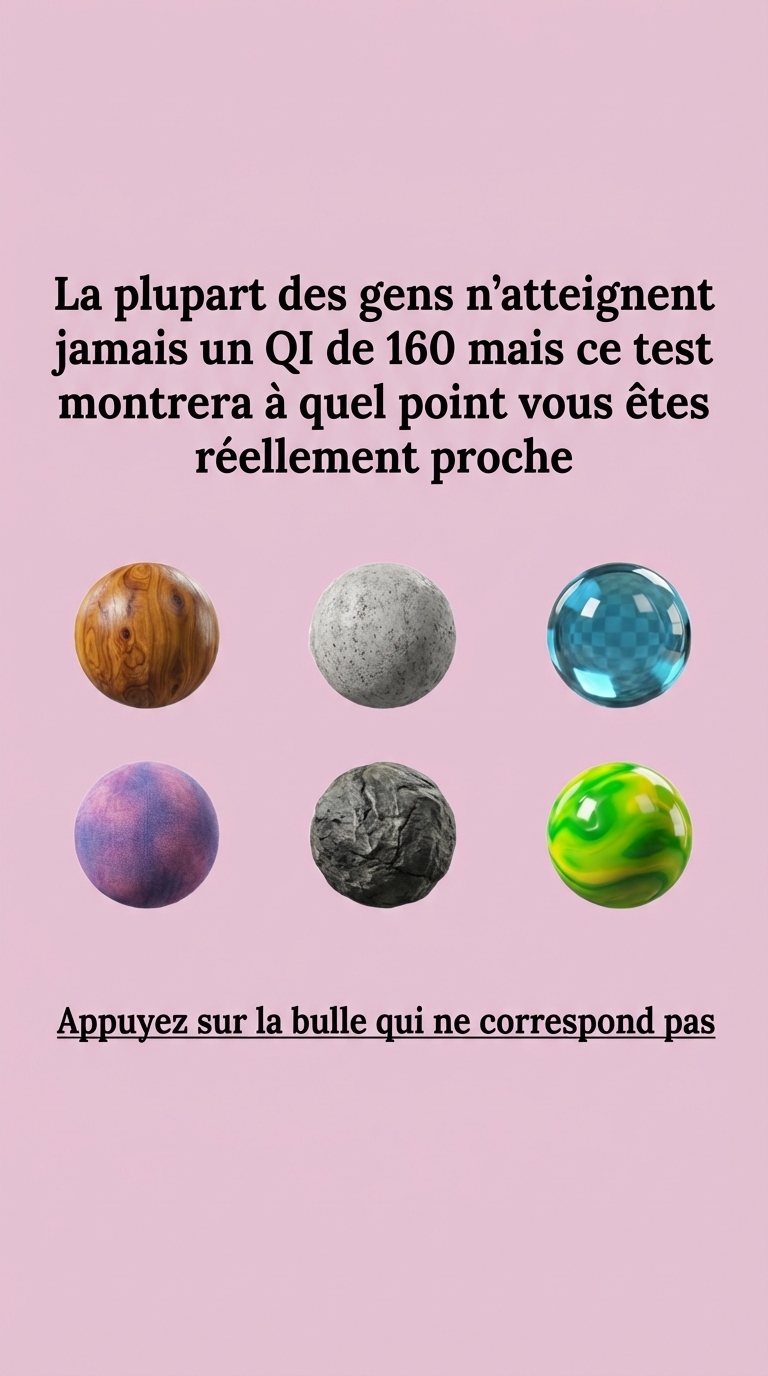 International IQ test Facebook ad