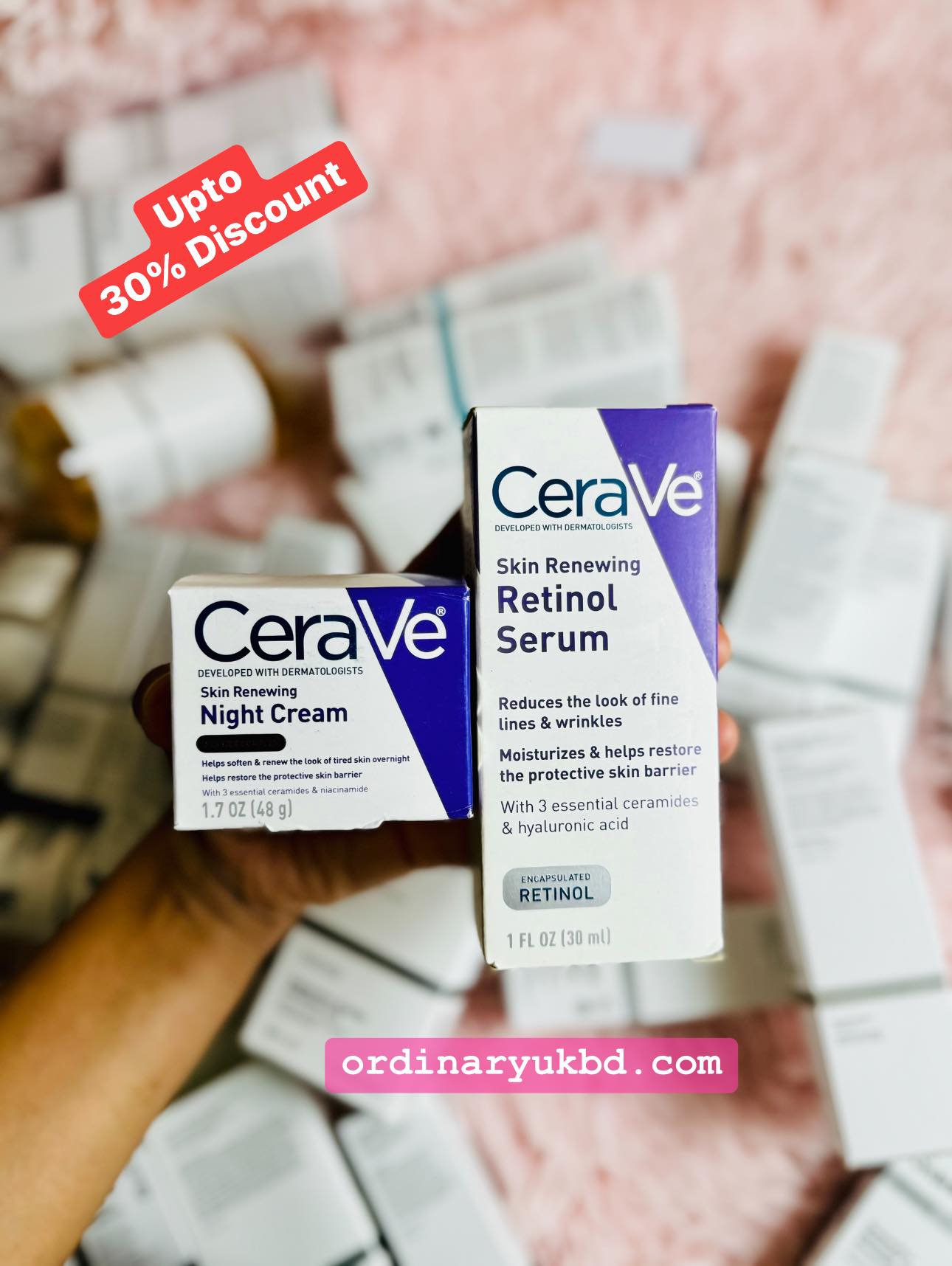 The Ordinary Skincare UK to BD Facebook ad