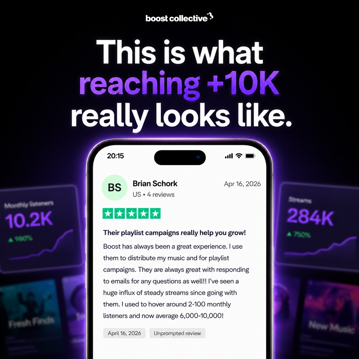 Boost Collective Facebook ad