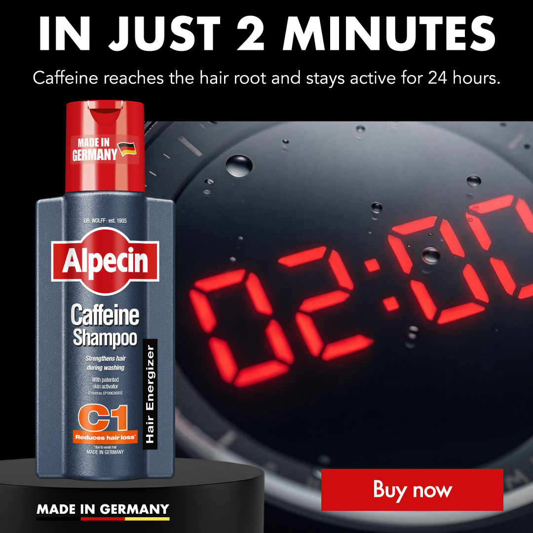 Alpecin Facebook ad