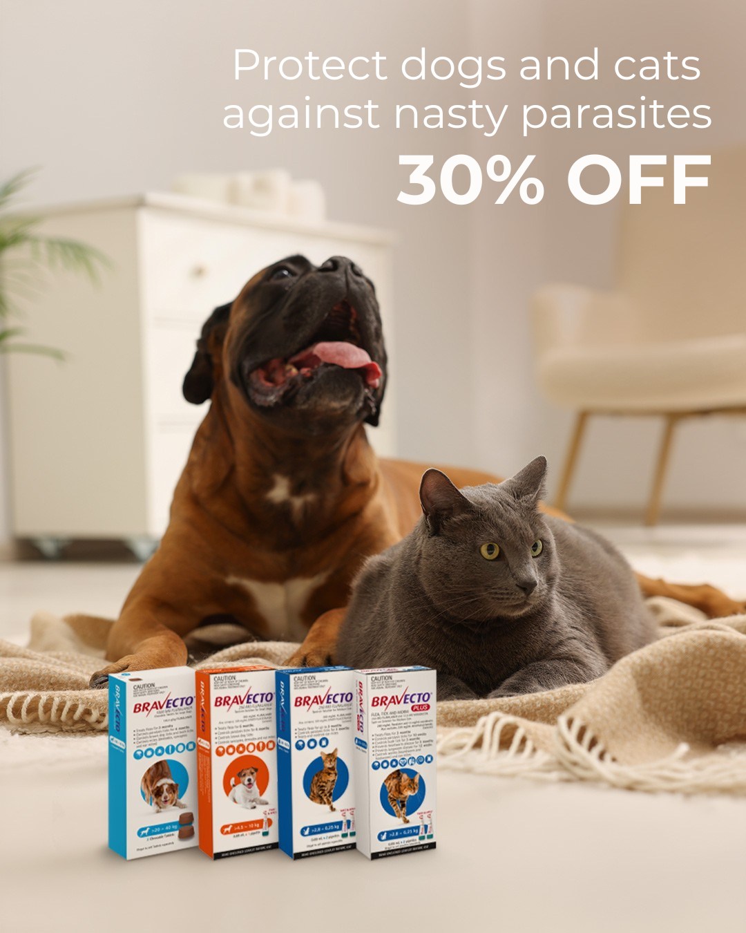 Budget Pet Products Facebook ad