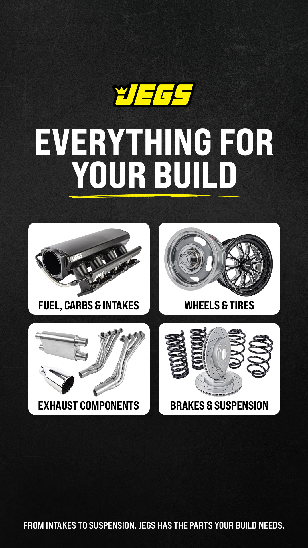 JEGS Performance Facebook ad