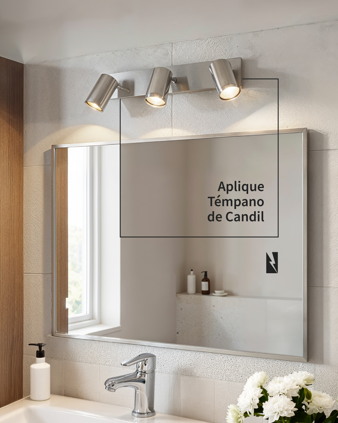 Iluminación Electrónica Chivilcoy Facebook ad: ¡Iluminá tus espacios con un aplique de diseño…