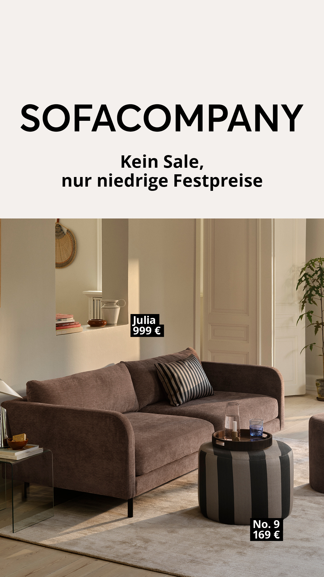 Sofacompany Facebook ad