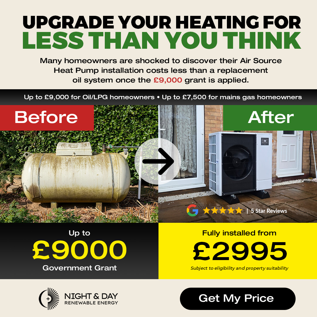 Night and Day Renewable Energy Facebook ad