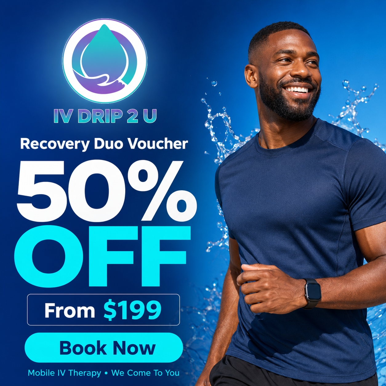 IV Drip 2 U Facebook ad
