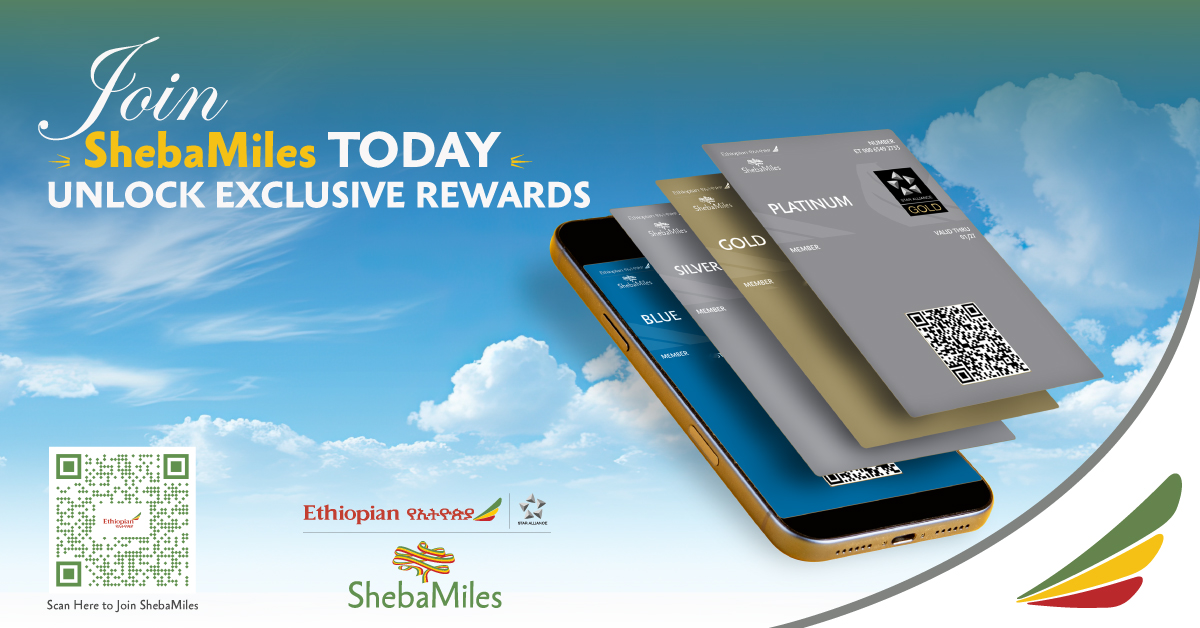 Ethiopian Airlines Facebook ad: Make Every Journey More Rewarding