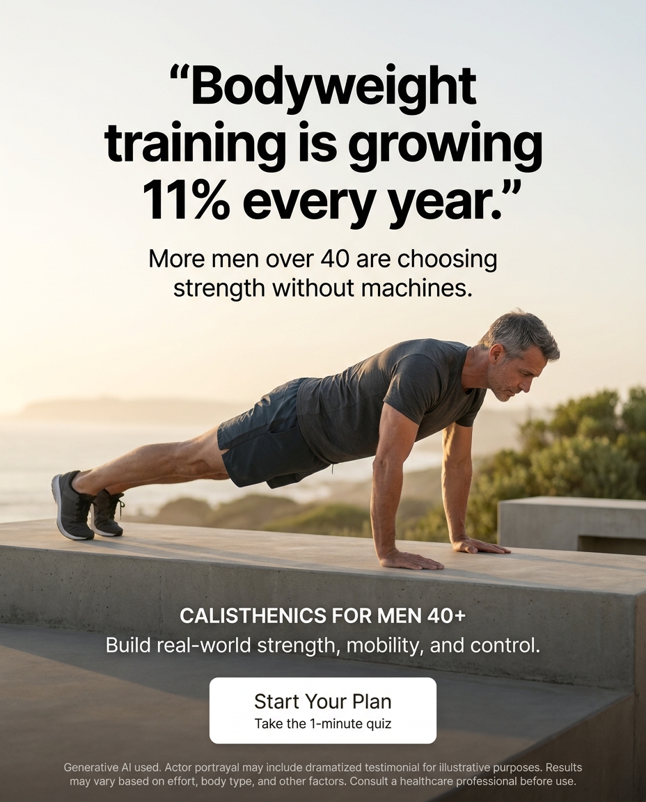 Calisthenics by Ryan Facebook ad