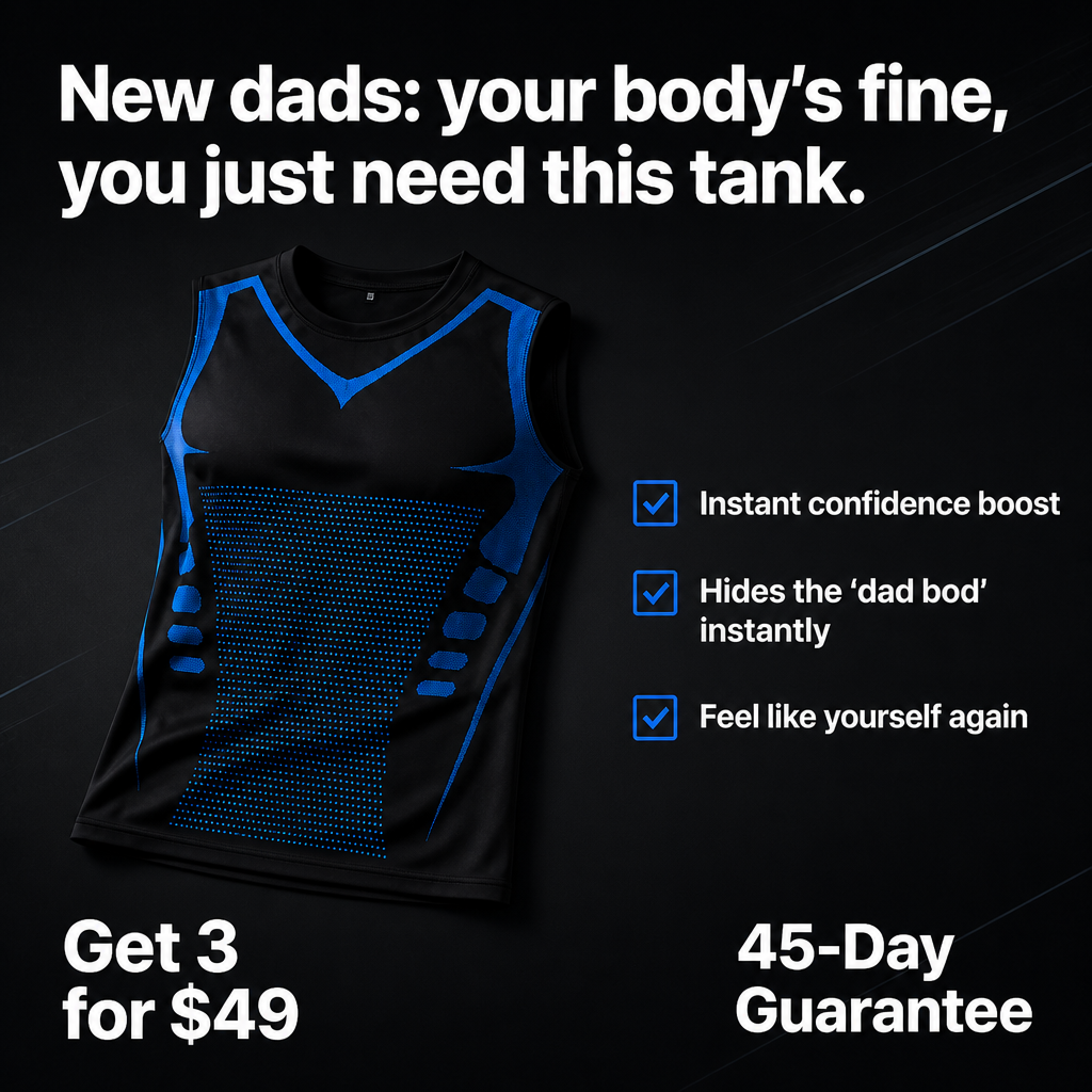 Alphacore Facebook ad: The Tank New Dads Swear By