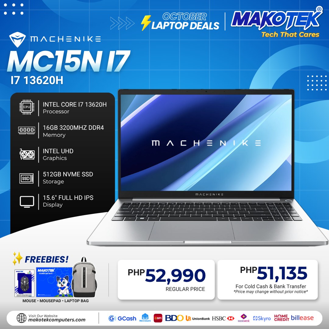 MakoTek - Davao Facebook ad: Need a New Laptop?