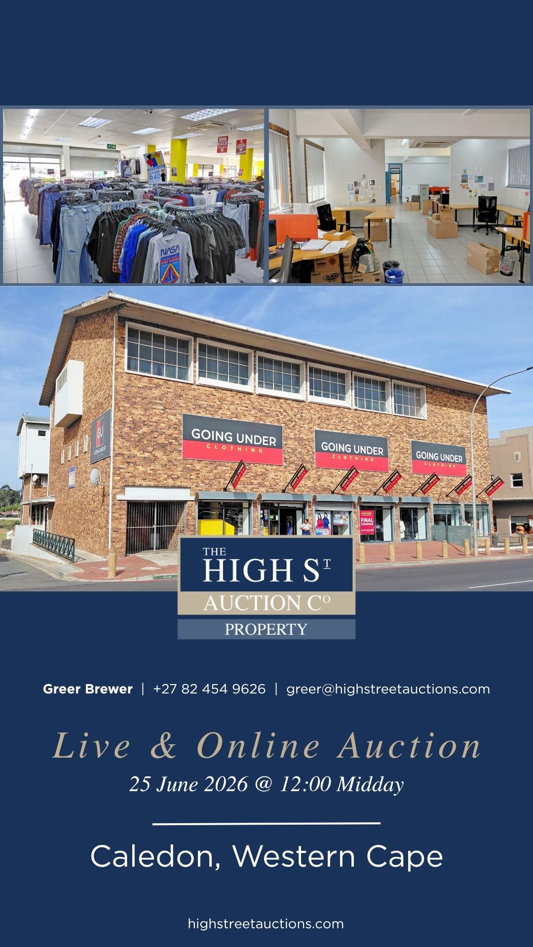 The High St Auction Co. Facebook ad