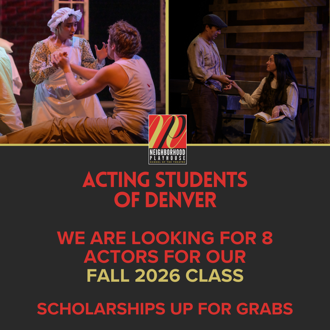 The Neighborhood Playhouse School of the Theatre Facebook ad