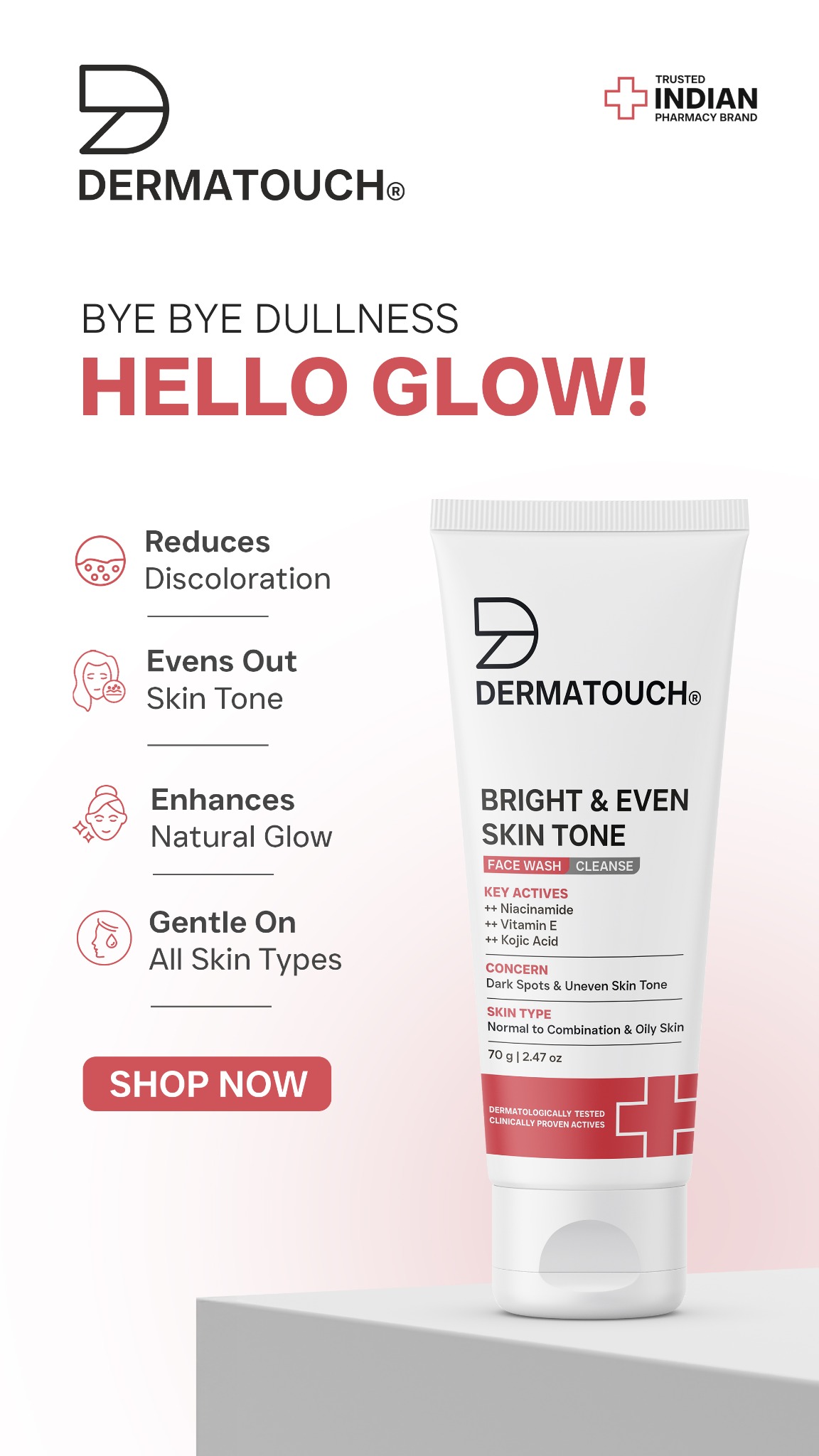 Dermatouch Skincare Facebook ad