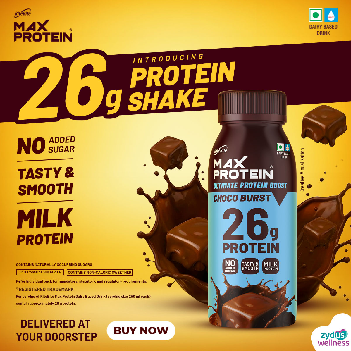 Max Protein Snacks Facebook ad