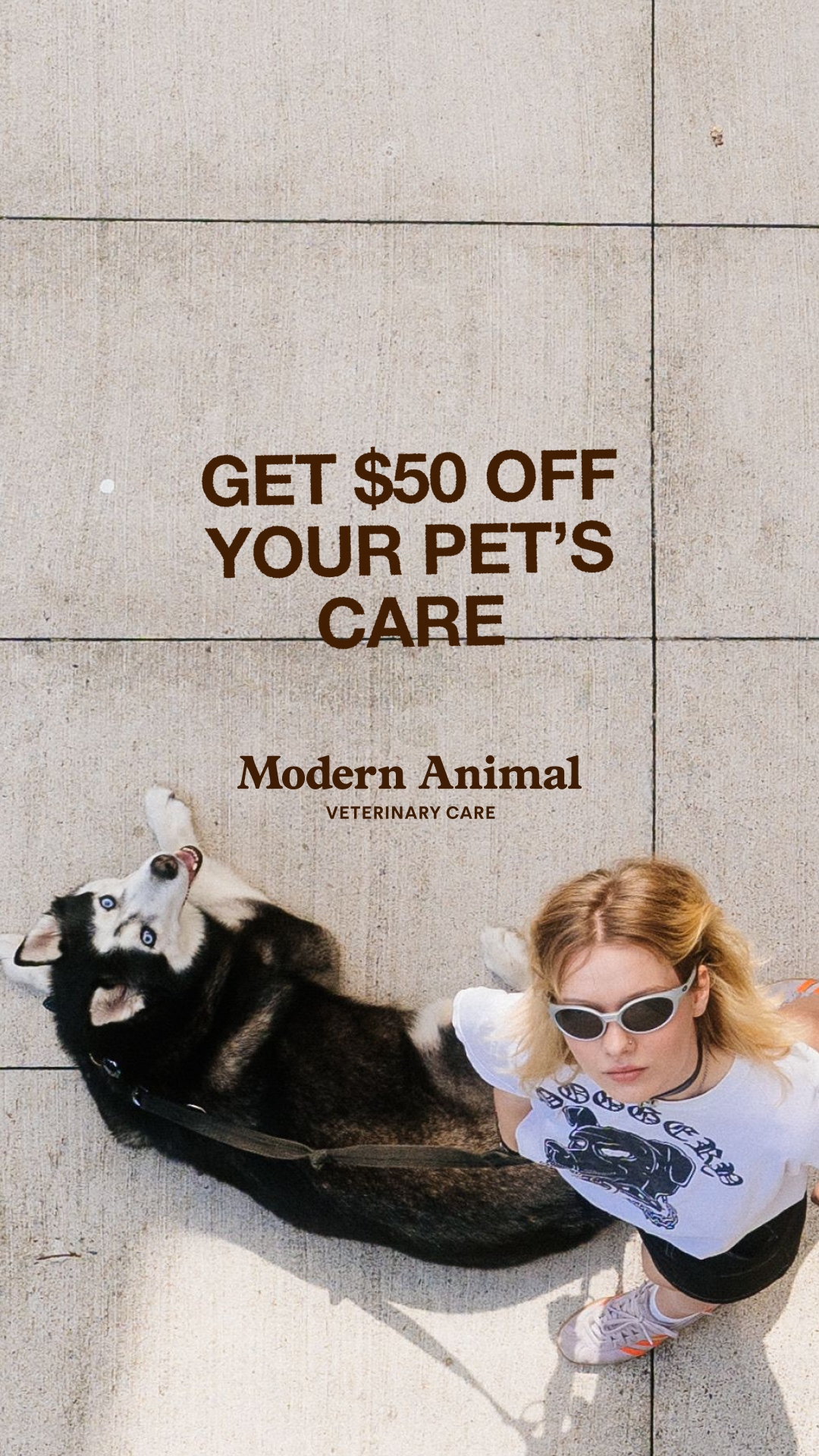 Modern Animal Facebook ad