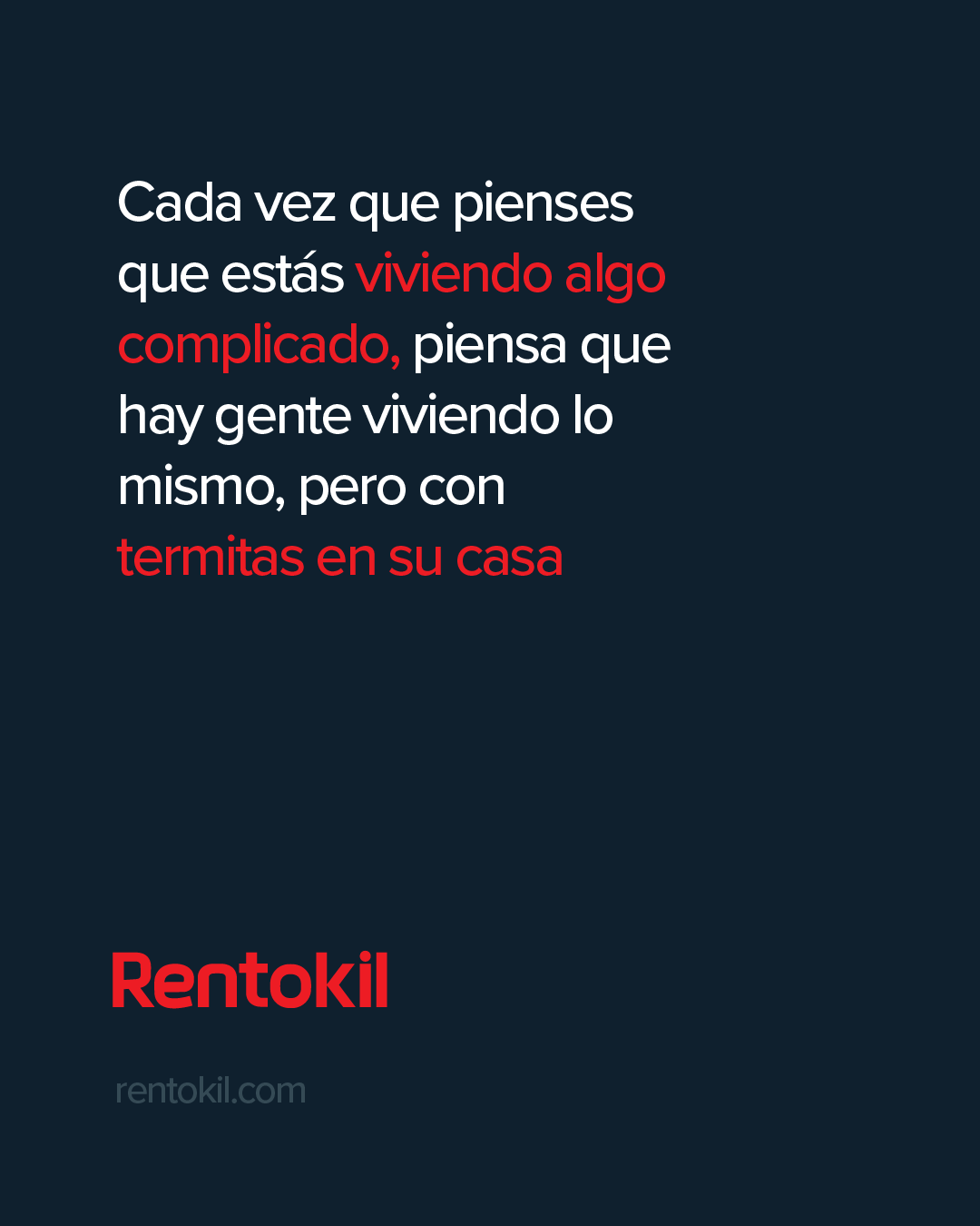 Rentokil España Facebook ad from Aug 3, 2026