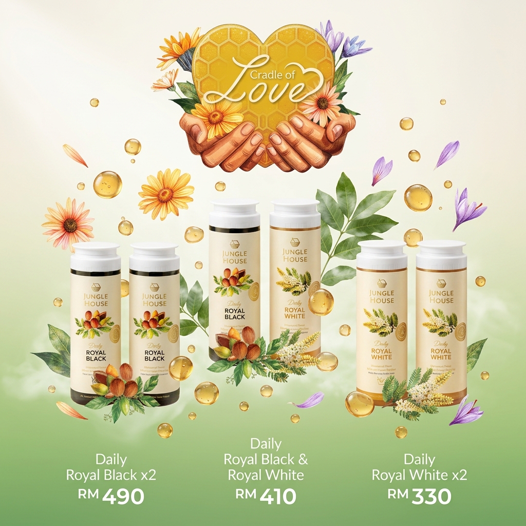 Jungle House Facebook ad: PARENTS' DAY HONEY FOR WELLNESS