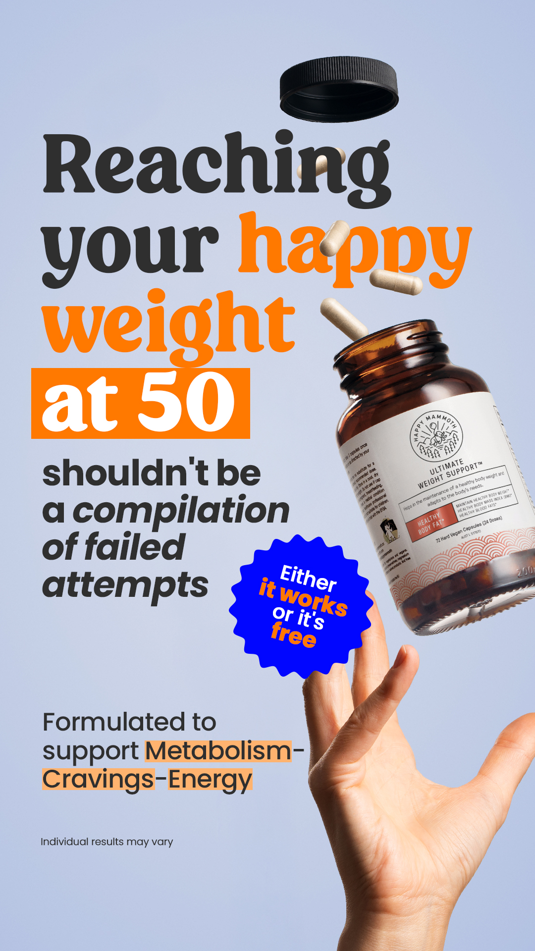 Happy Mammoth Facebook ad