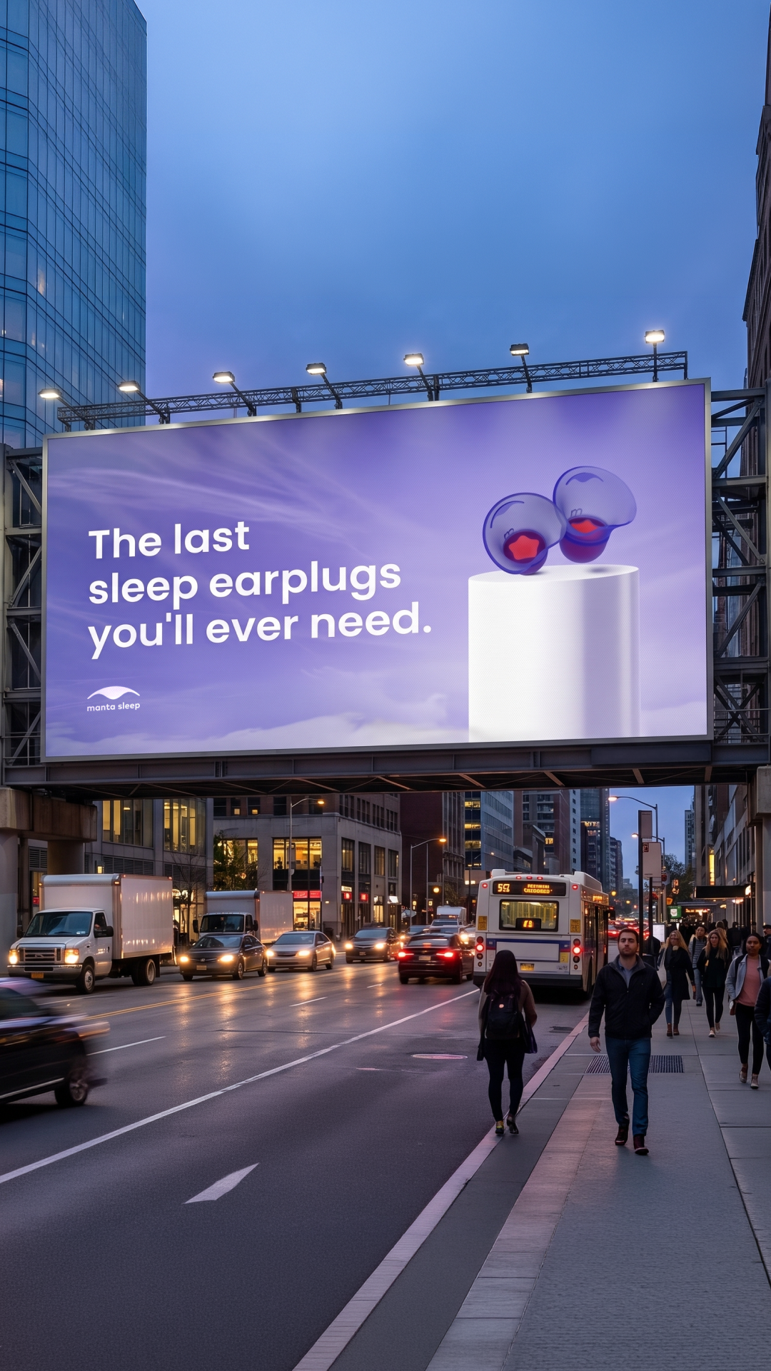 Manta Sleep Facebook ad