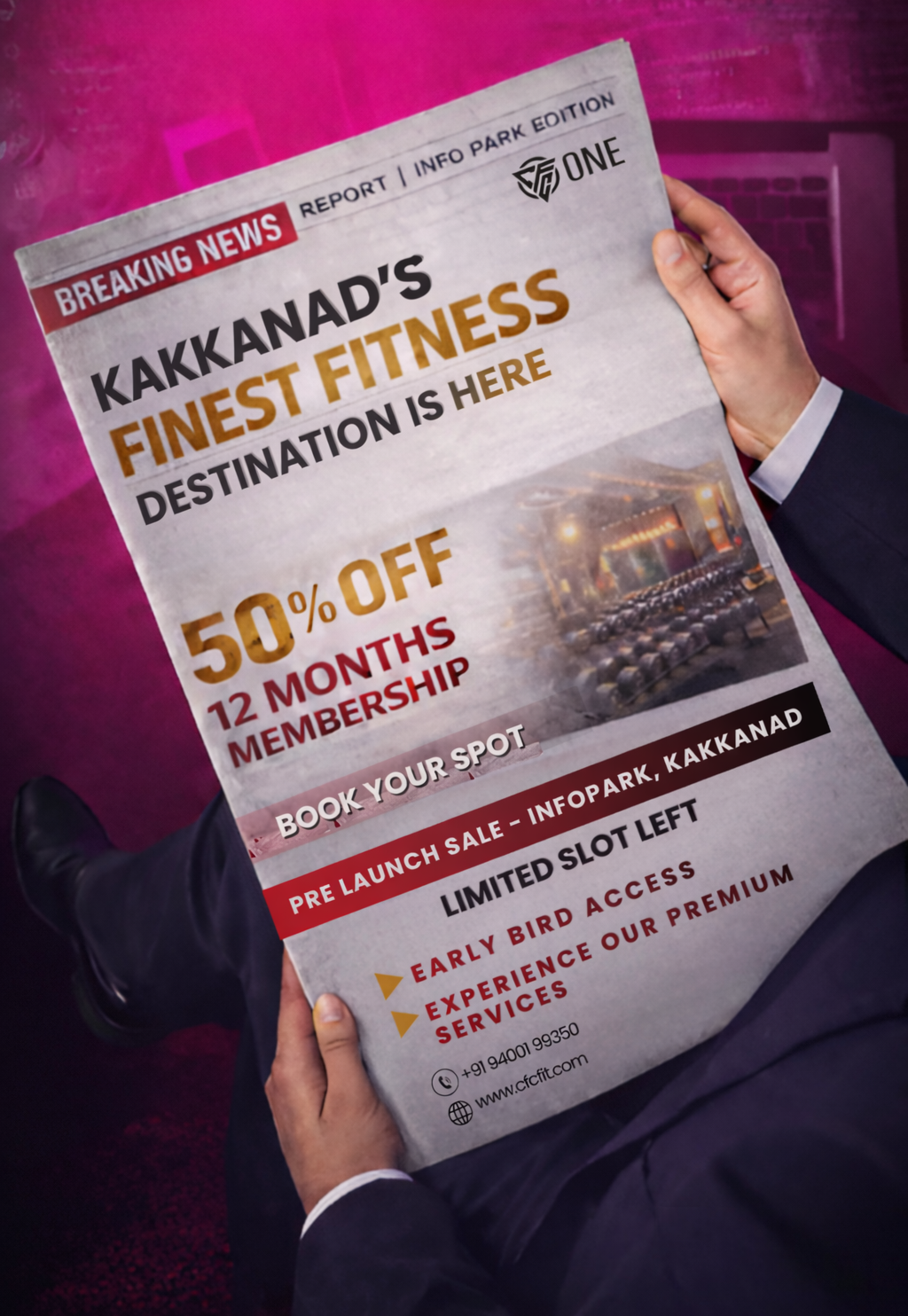Combat Fitness Cult Global Facebook ad from Mar 18, 2026