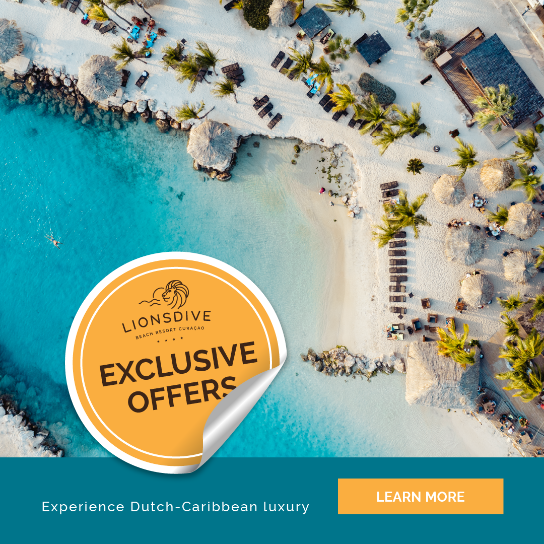 LionsDive Beach Resort Curaçao Facebook ad