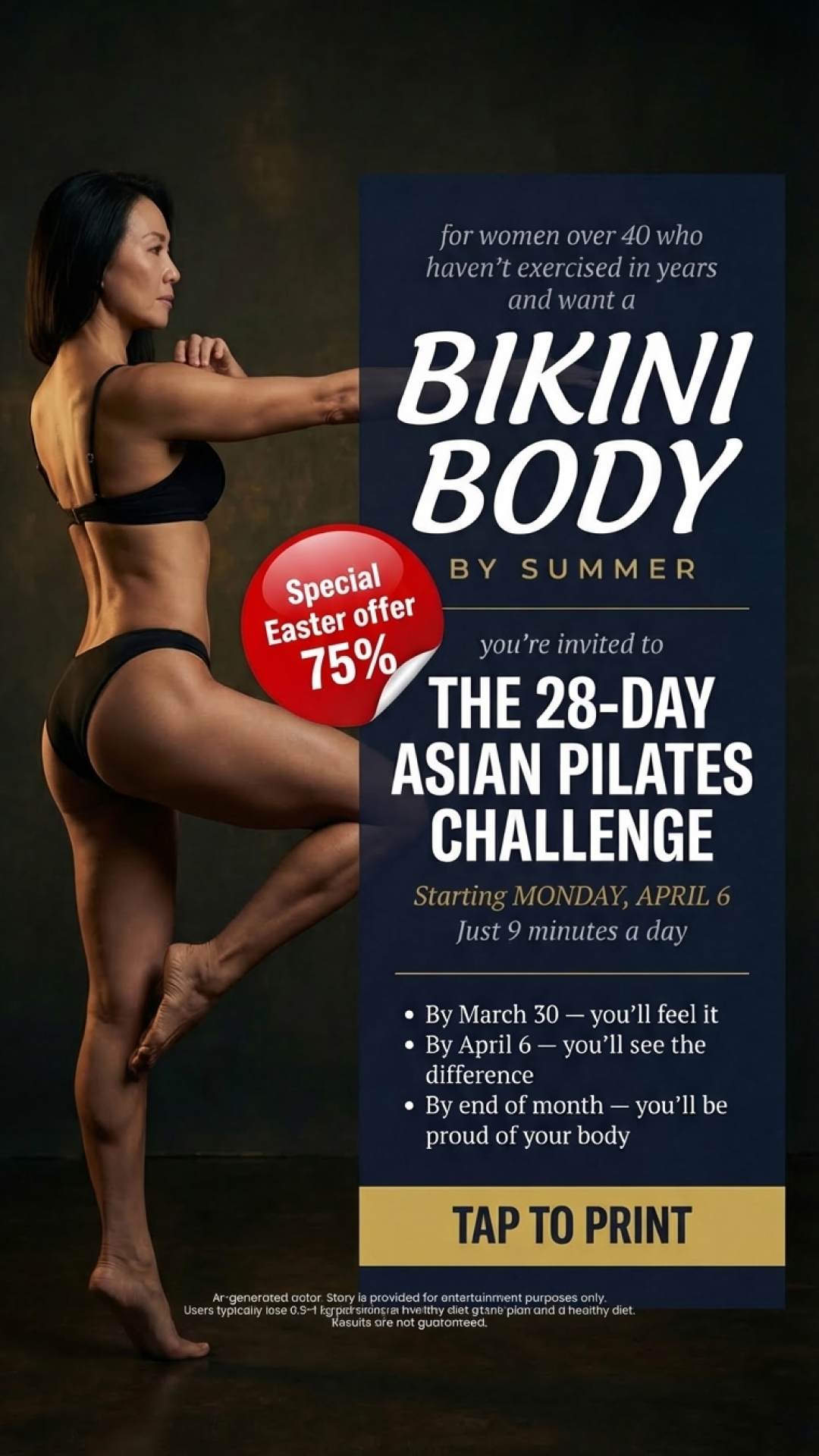 Transform Your Body Facebook ad: This is THE SIGN to try Pilates with a personalized…