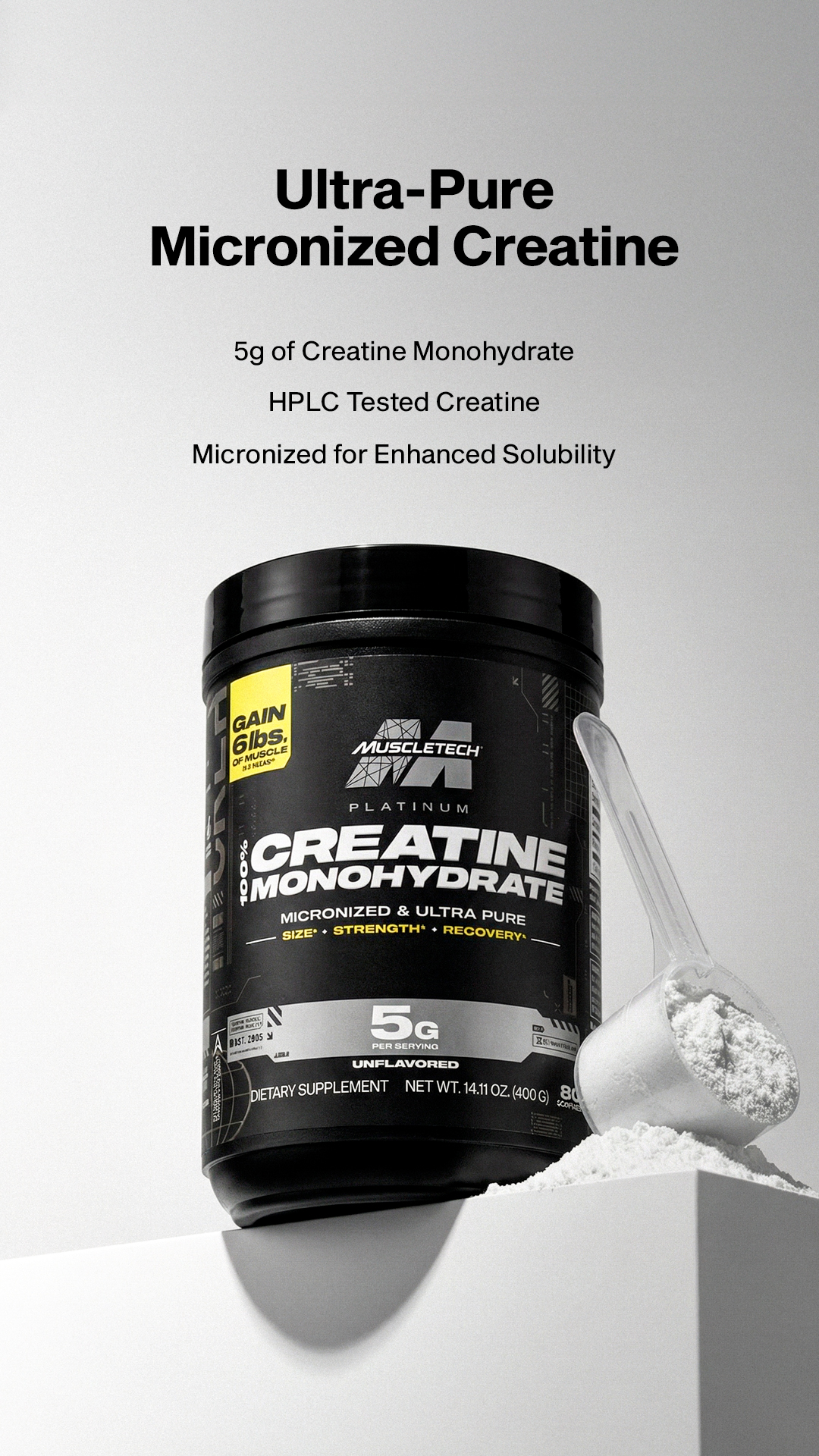 MuscleTech Facebook ad