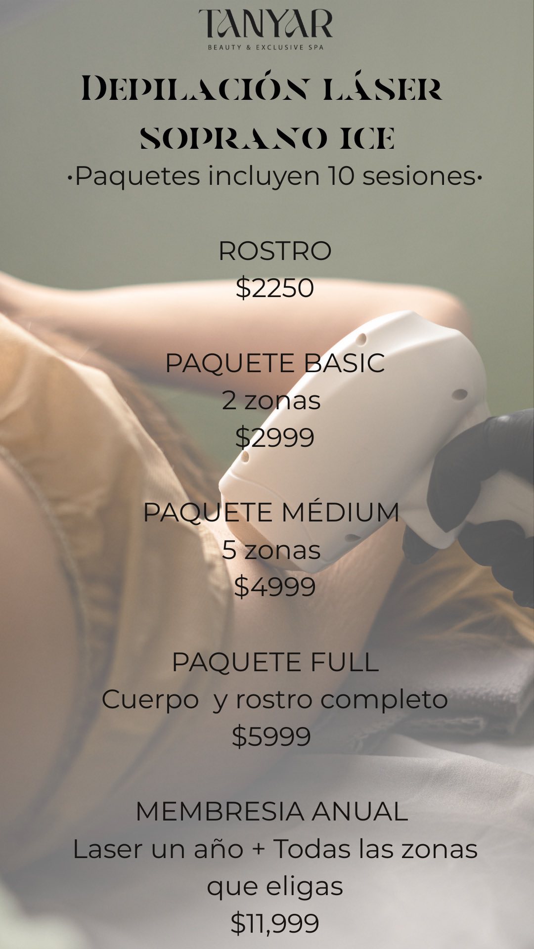 Tanyar SPA Facebook ad