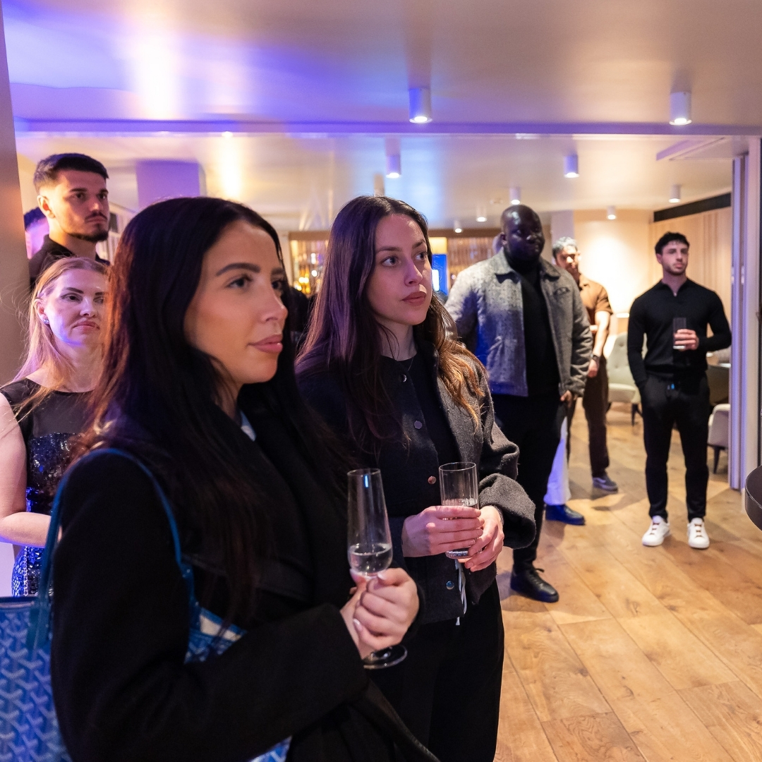 Our Business Club Facebook ad: London's most serious founders and investors don't network.