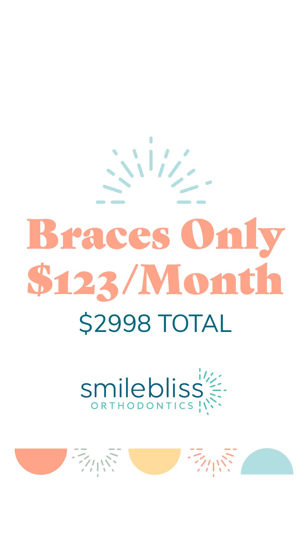Smilebliss Orthodontics Facebook ad