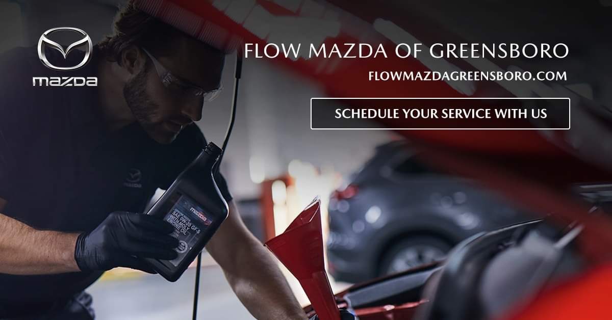 Flow Mazda Greensboro Facebook ad: Schedule Service